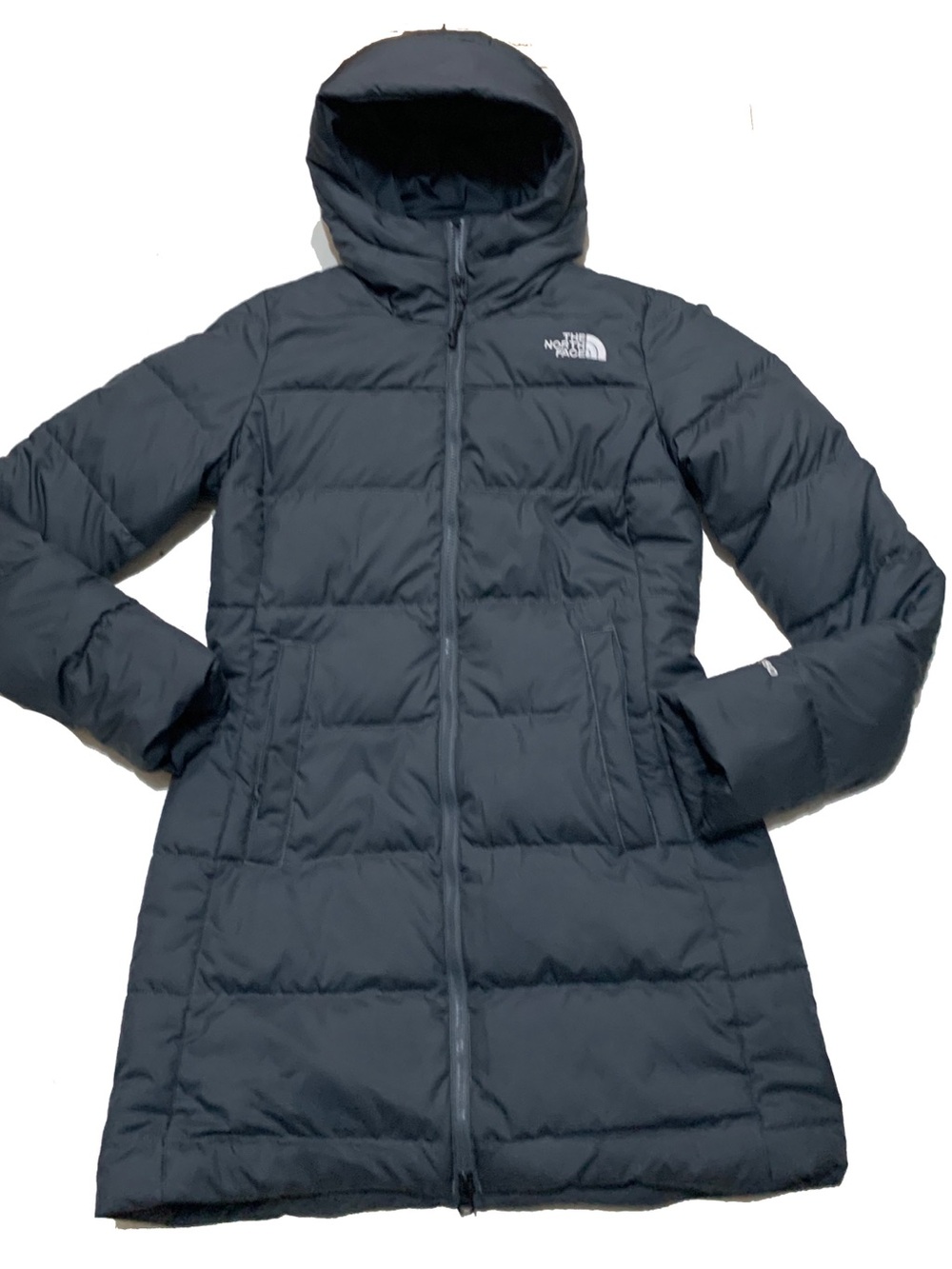 The North Face Women’s Down Insulated Long Puffer Coat with Hood